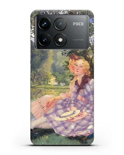 Чехол Лето (Сомов Константин) силиконовый для Xiaomi Poco F6 Pro