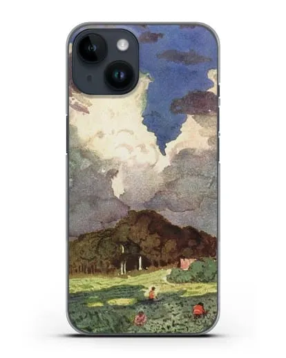 Чехол После грозы (Сомов Константин) силиконовый для iPhone 14
