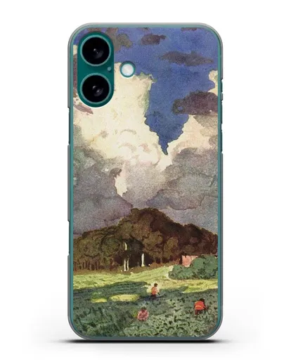 Чехол После грозы (Сомов Константин) силиконовый для iPhone 16 Plus