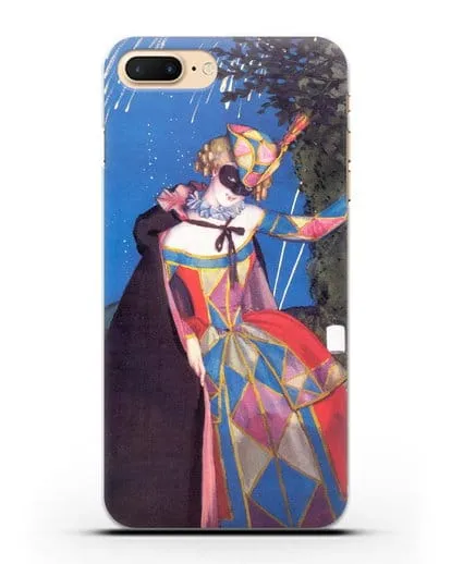 Чехол Язычок Коломбины (Сомов Константин) силиконовый для iPhone 7 Plus