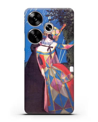 Чехол Язычок Коломбины (Сомов Константин) силиконовый для Xiaomi Poco F6