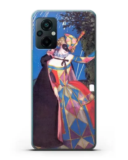 Чехол Язычок Коломбины (Сомов Константин) силиконовый для Xiaomi Poco M5