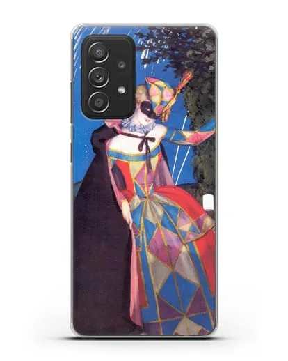 Чехол Язычок Коломбины (Сомов Константин) силиконовый для Samsung Galaxy A53