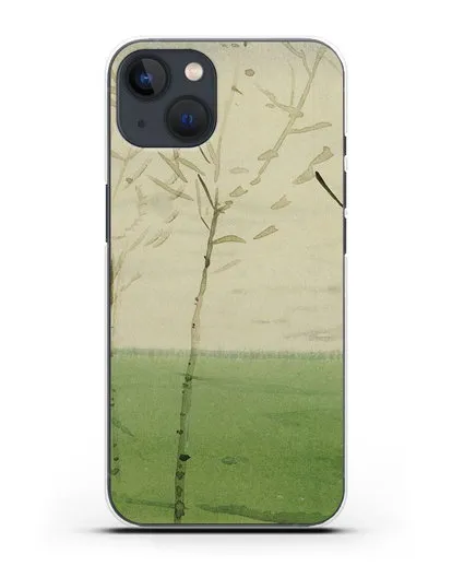 Чехол Весенний пейзаж (Сомов Константин) силиконовый для iPhone 13