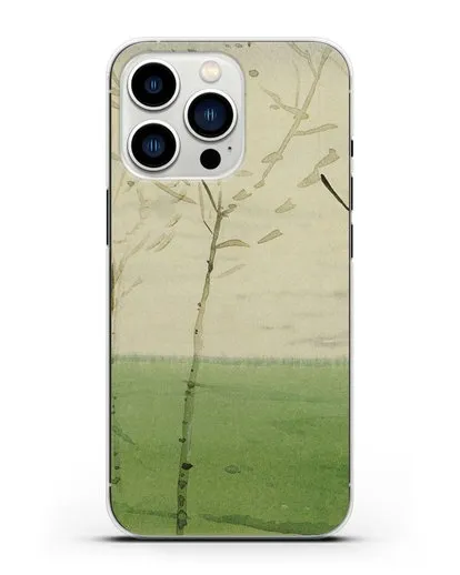 Чехол Весенний пейзаж (Сомов Константин) силиконовый для iPhone 13 Pro