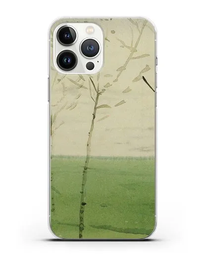 Чехол Весенний пейзаж (Сомов Константин) силиконовый для iPhone 13 Pro Max