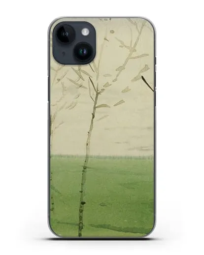 Чехол Весенний пейзаж (Сомов Константин) силиконовый для iPhone 14 Plus