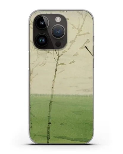 Чехол Весенний пейзаж (Сомов Константин) силиконовый для iPhone 14 Pro
