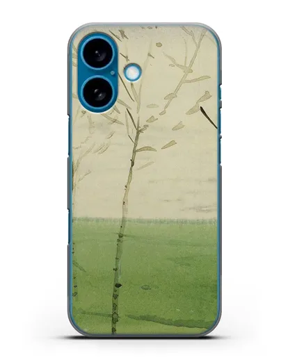 Чехол Весенний пейзаж (Сомов Константин) силиконовый для iPhone 16