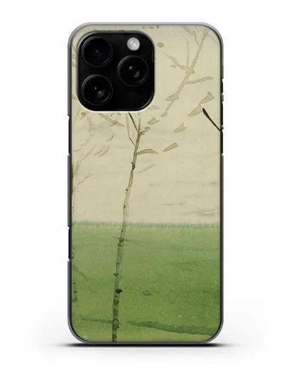 Чехол Весенний пейзаж (Сомов Константин) силиконовый для iPhone 16 Pro Max