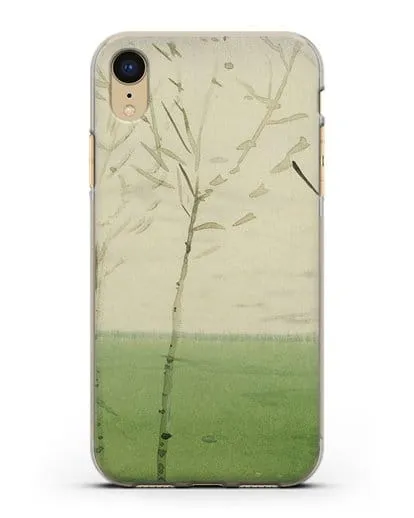 Чехол Весенний пейзаж (Сомов Константин) силиконовый для iPhone XR