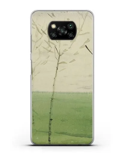 Чехол Весенний пейзаж (Сомов Константин) силиконовый для Xiaomi Poco X3