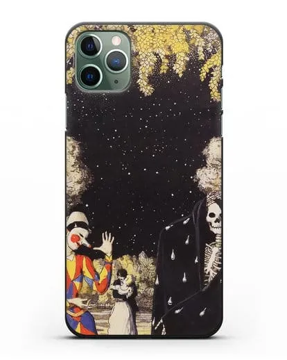 Чехол Арлекин и смерть (Сомов Константин) силиконовый для iPhone 11 Pro Max
