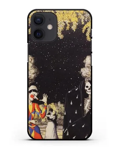 Чехол Арлекин и смерть (Сомов Константин) силиконовый для iPhone 12 mini