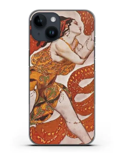 Чехол Вакханка (Бакст Леон) силиконовый для iPhone 14