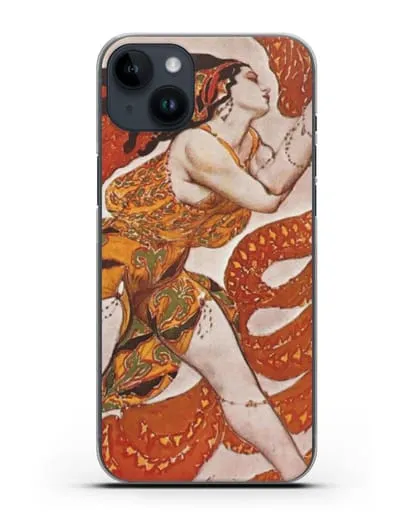 Чехол Вакханка (Бакст Леон) силиконовый для iPhone 14 Plus