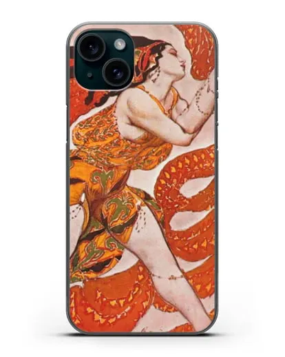 Чехол Вакханка (Бакст Леон) силиконовый для iPhone 15 Plus