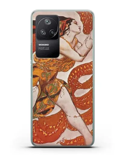 Чехол Вакханка (Бакст Леон) силиконовый для Xiaomi Poco F4