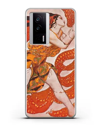 Чехол Вакханка (Бакст Леон) силиконовый для Xiaomi Poco F5 Pro