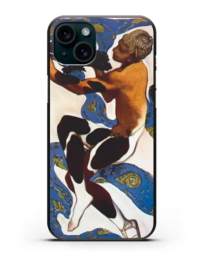 Чехол Послеполуденный отдых фавна дебюсси (Бакст Леон) силиконовый для iPhone 15 Plus