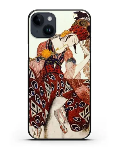 Чехол Восточный костюм (Бакст Леон) силиконовый для iPhone 14 Plus