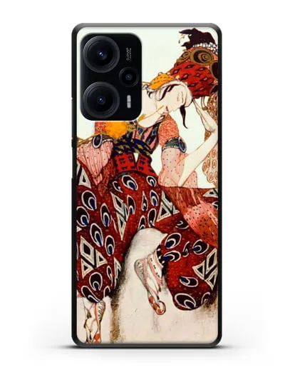 Чехол Восточный костюм (Бакст Леон) силиконовый для Xiaomi Poco F5