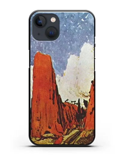 Чехол Дафнис и Хлоя Декорации для акта 2 (Бакст Леон) силиконовый для iPhone 13