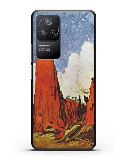 Чехол Дафнис и Хлоя Декорации для акта 2 (Бакст Леон) силиконовый для Xiaomi Poco F4