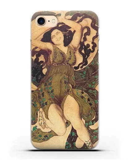 Чехол Эскиз костюма к балету нарцисс (Бакст Леон) силиконовый для iPhone 8