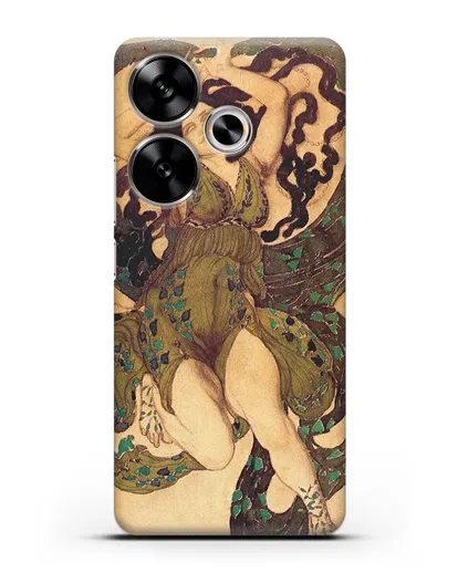 Чехол Эскиз костюма к балету нарцисс (Бакст Леон) силиконовый для Xiaomi Poco F6