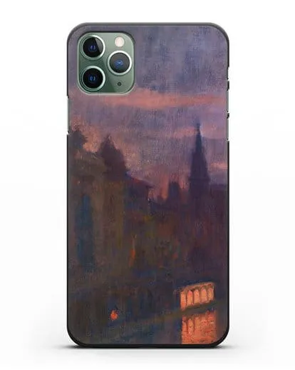 Чехол Вид с моста Инвалидов (Леви-Дюрмэ Люсьен) силиконовый для iPhone 11 Pro Max