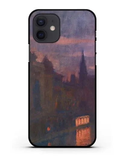 Чехол Вид с моста Инвалидов (Леви-Дюрмэ Люсьен) силиконовый для iPhone 12