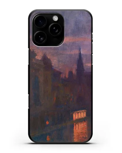 Чехол Вид с моста Инвалидов (Леви-Дюрмэ Люсьен) силиконовый для iPhone 16 Pro Max