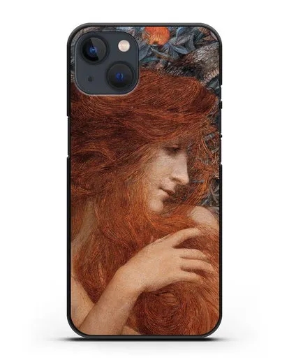 Чехол Ева (Леви-Дюрмэ Люсьен) силиконовый для iPhone 13 Mini