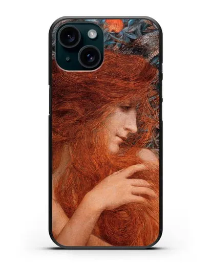 Чехол Ева (Леви-Дюрмэ Люсьен) силиконовый для iPhone 15