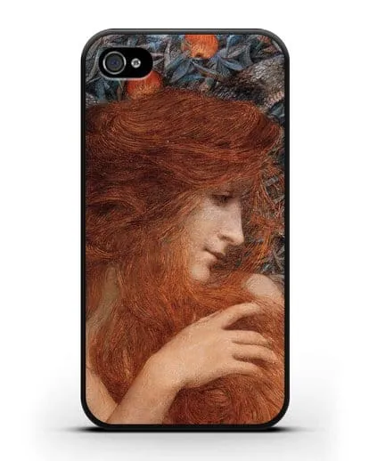 Чехол Ева (Леви-Дюрмэ Люсьен) силиконовый для iPhone 4/4s