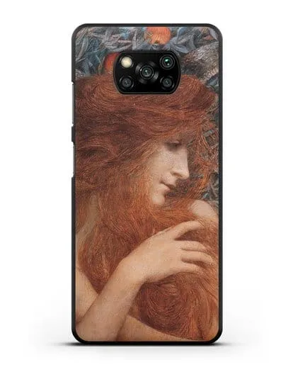 Чехол Ева (Леви-Дюрмэ Люсьен) силиконовый для Xiaomi Poco X3