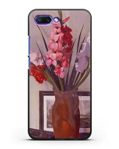 Чехол Натюрморт с гладиолусами (Валлоттон Феликс) силиконовый для Honor 10