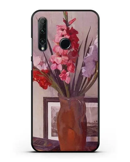 Чехол Натюрморт с гладиолусами (Валлоттон Феликс) силиконовый для Honor 20e