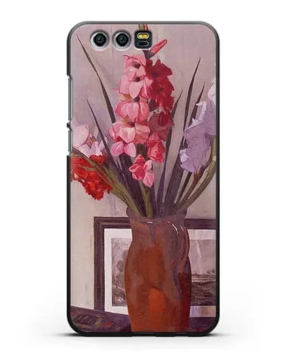 Чехол Натюрморт с гладиолусами (Валлоттон Феликс) силиконовый для Honor 9