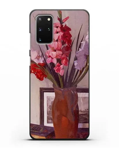 Чехол Натюрморт с гладиолусами (Валлоттон Феликс) силиконовый для Samsung Galaxy S20 Plus [SM-G985F]