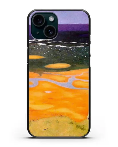 Чехол Море (Валлоттон Феликс) силиконовый для iPhone 15