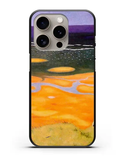 Чехол Море (Валлоттон Феликс) силиконовый для iPhone 15 Pro