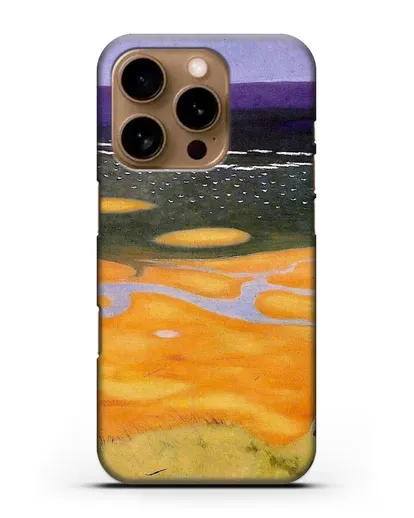 Чехол Море (Валлоттон Феликс) силиконовый для iPhone 16 Pro