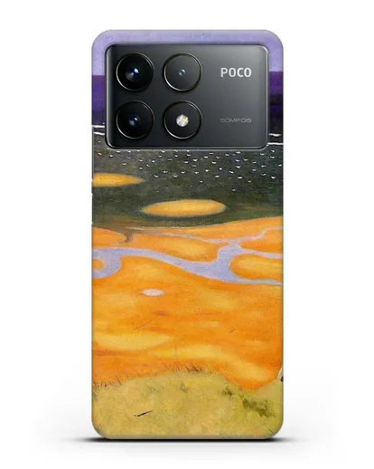 Чехол Море (Валлоттон Феликс) силиконовый для Xiaomi Poco F6 Pro