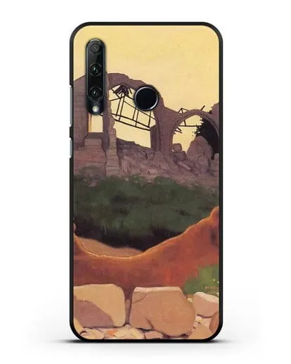 Чехол Церковь Суана в силуэте (Валлоттон Феликс) силиконовый для Honor 20e