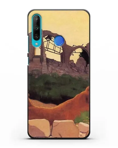 Чехол Церковь Суана в силуэте (Валлоттон Феликс) силиконовый для Honor 9C