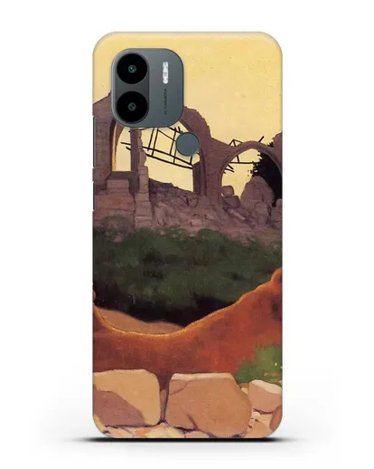 Чехол Церковь Суана в силуэте (Валлоттон Феликс) силиконовый для Xiaomi Poco C51