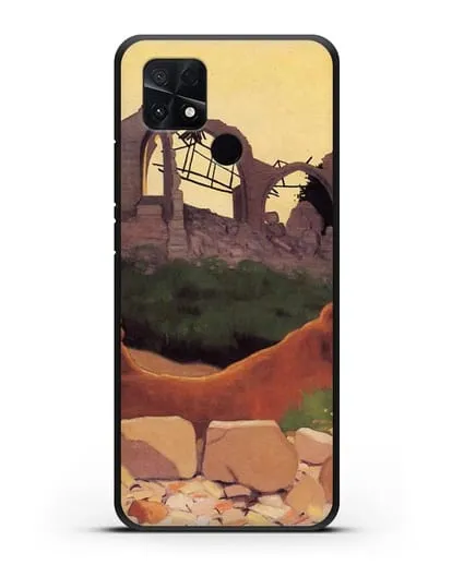 Чехол Церковь Суана в силуэте (Валлоттон Феликс) силиконовый для Xiaomi Poco C40