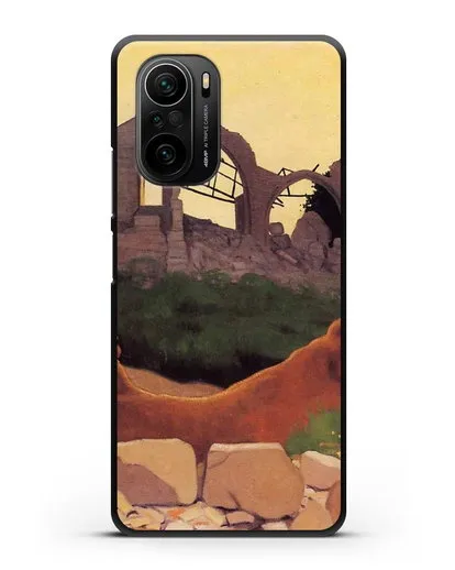 Чехол Церковь Суана в силуэте (Валлоттон Феликс) силиконовый для Xiaomi Poco F3 Pro